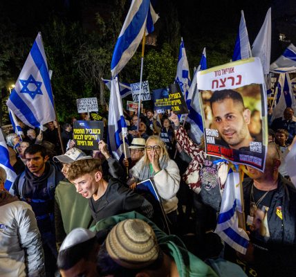 pro-Netanyahu protests