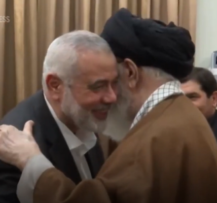 Khameini and Haniyeh