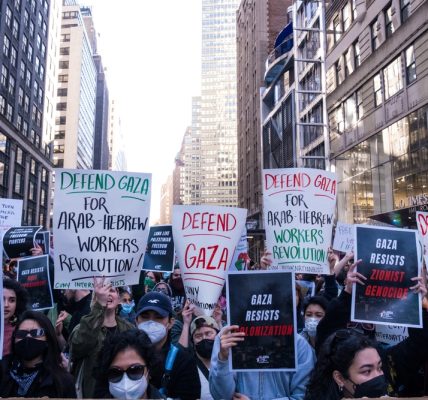 Anti-Israel demonstration New York