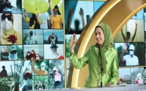 NCRI president-elect Maryam Rajavi, delivered a speech in Free Iran World Summit 2024
